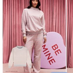 Cozy Pink Striped Pajama Set